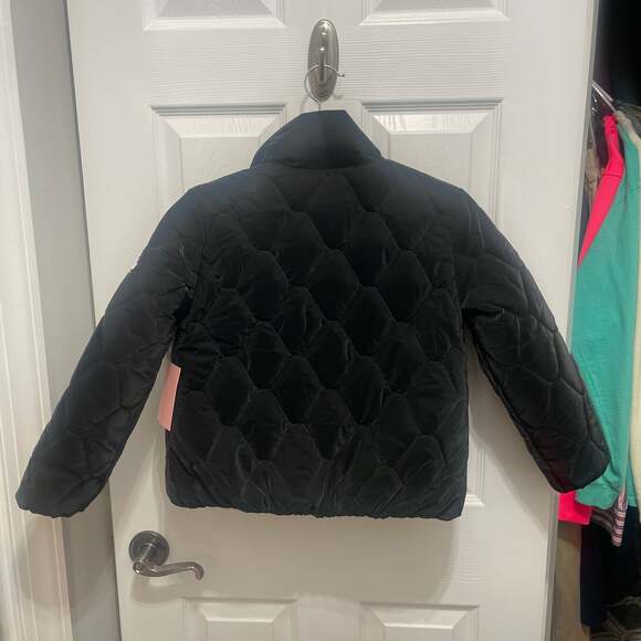 Juicy Couture Girls' Black Quilted Jacket Youth Size small - Picture 16 of 16